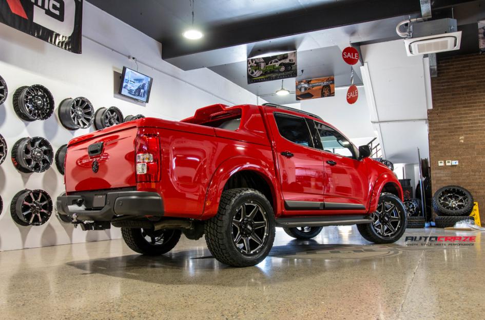 HOLDEN COLORADO GD06 GLOSS BLACK MILLED
