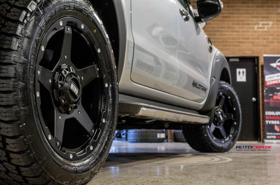 FORD RANGER GD04 MATTE BLACK