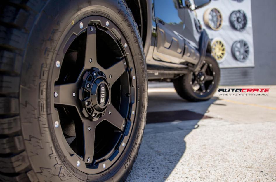 FORD RANGER GD04 MATTE BLACK