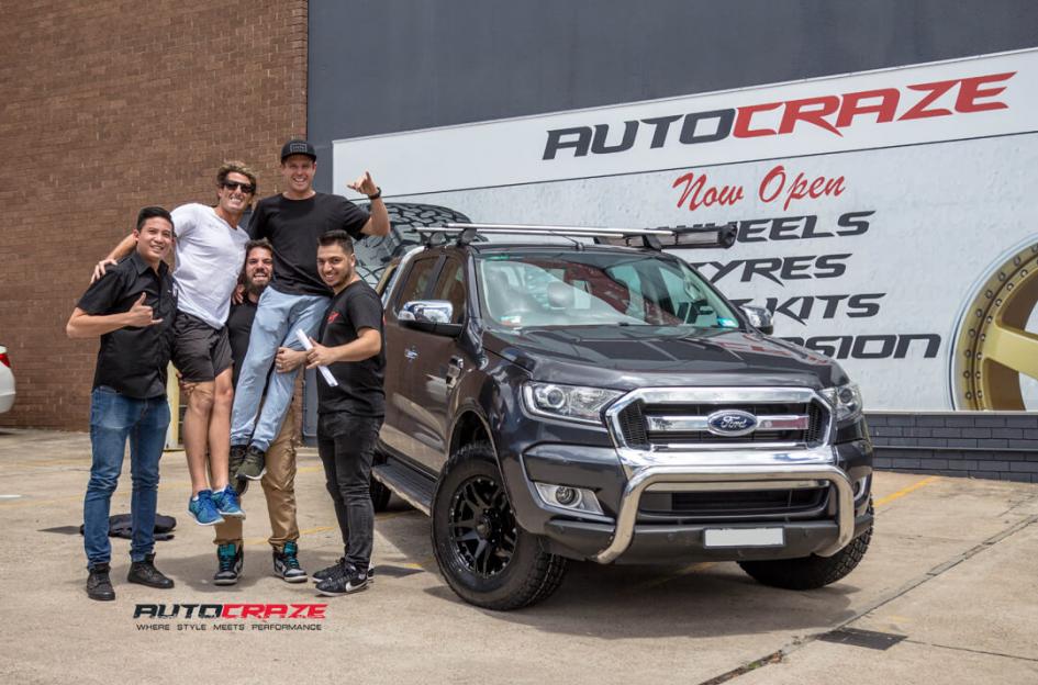 FORD RANGER CLIFF MATTE BLACK