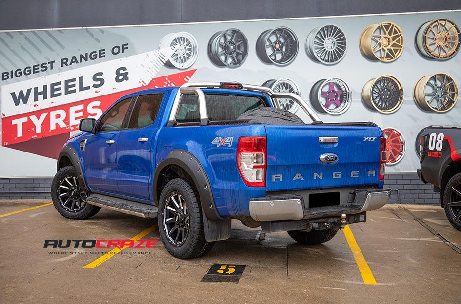 FORD RANGER GD05 MATTE BLACK MILLED ACCENTS