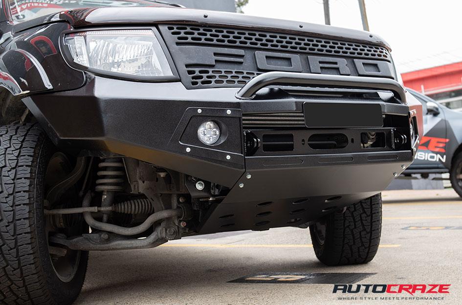 FORD RANGER MONSTER XD 2 MATTE BLACK