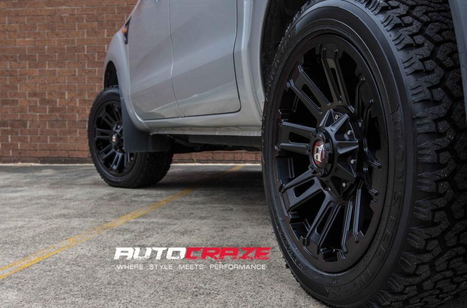 FORD RANGER RAVAGE FLAT BLACK