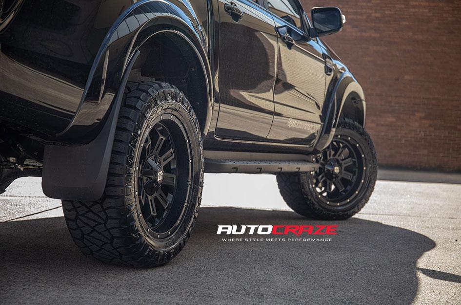 FORD RANGER HURRICANE MATTE BLACK