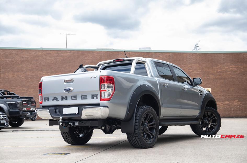 FORD-RANGER-VAPOR-MATTE-BLACK-DOUBLE-DARK-TINT