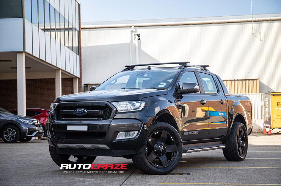 FORD RANGER ROCKSTAR XD MATTE BLACK