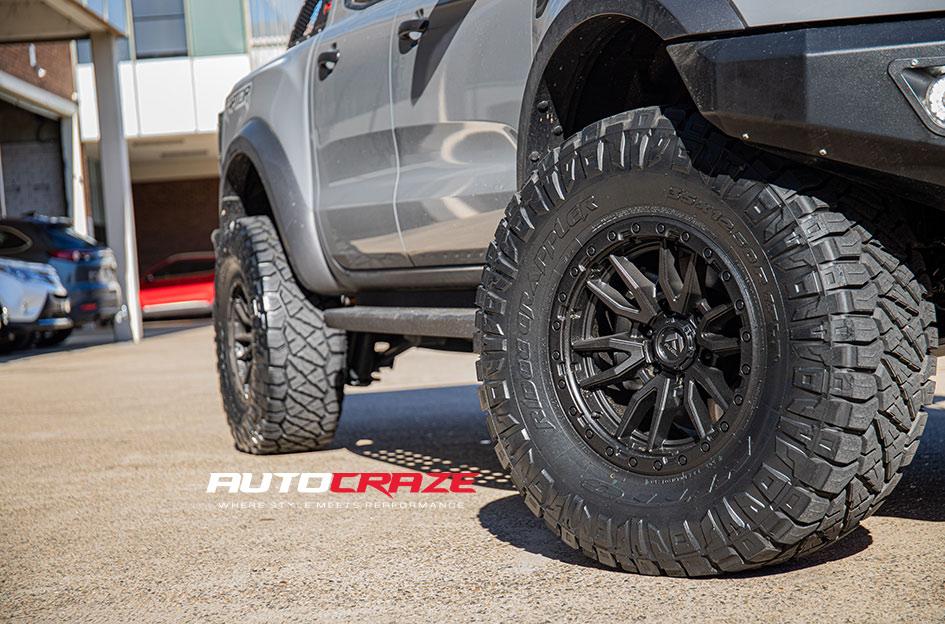 FORD RANGER RAPTOR REBEL MATTE BLACK