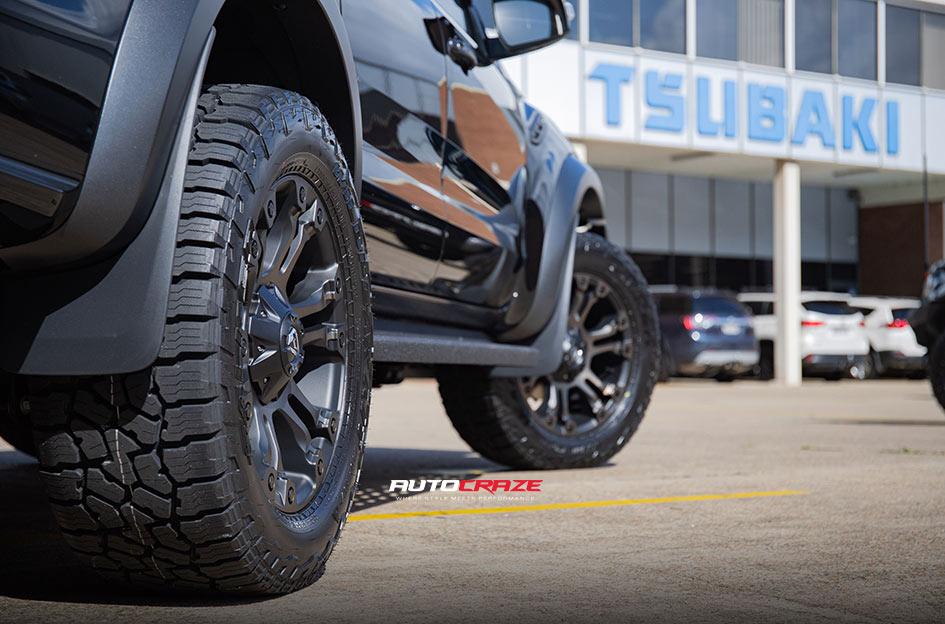 FORD-RANGER-RAPTOR-VAPOR-MATTE-BLACK-DOUBLE-DARK-TINT