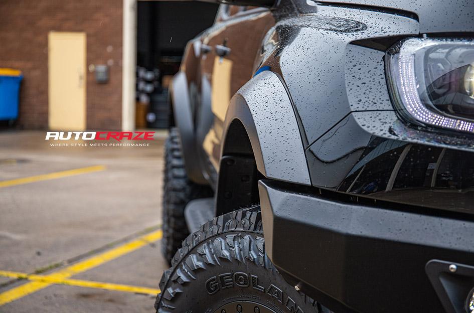 FORD RANGER RAPTOR HURRICANE SATIN BLACK