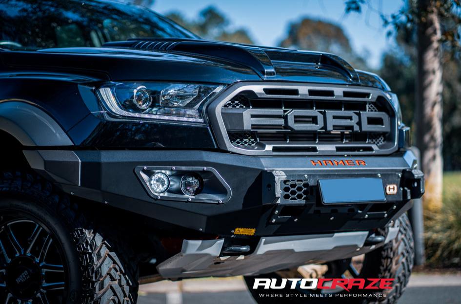 FORD RANGER RAPTOR MO922 FOLSOM GLOSS BLACK MILLED