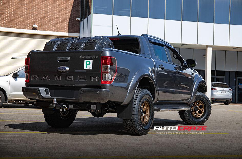 FORD RANGER DIRTY HARRY MATTE BRONZE BLACK LIP