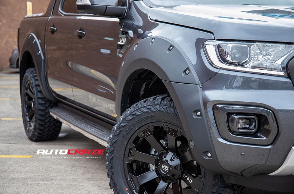 FORD RANGER AMBUSH MATTE BLACK
