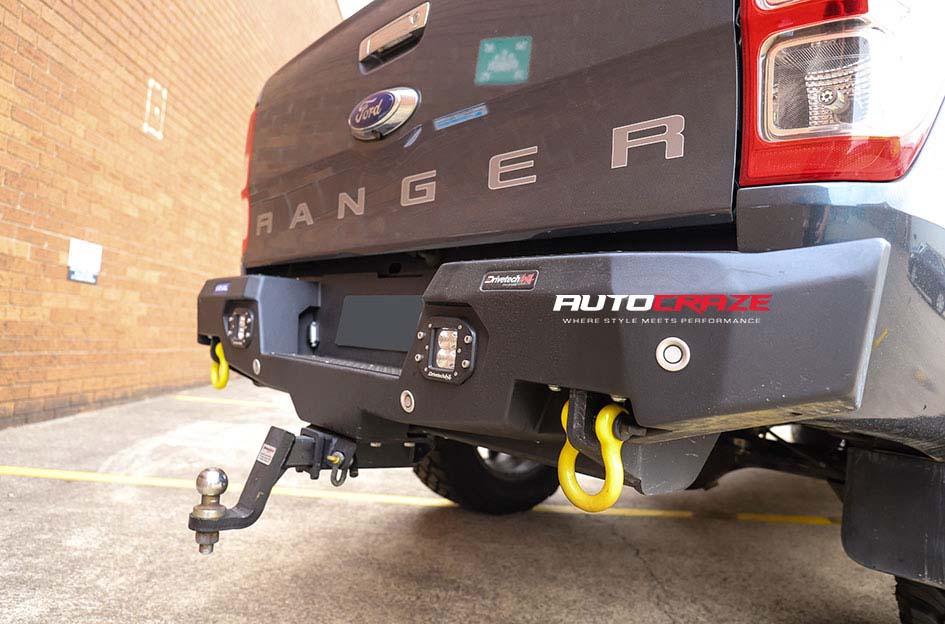 FORD RANGER GD05 MATTE BLACK MILLED ACCENTS