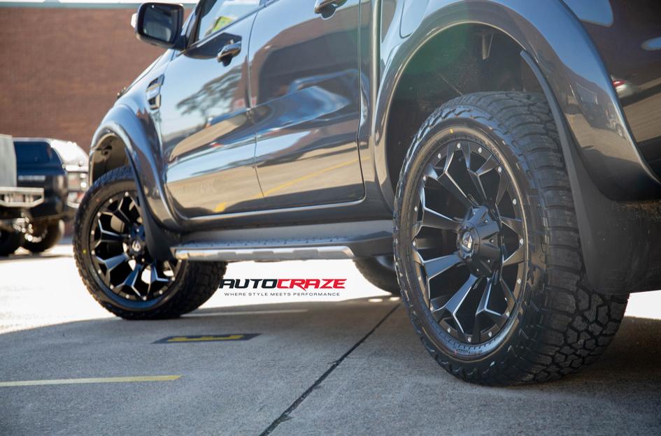 FORD RANGER ASSAULT GLOSS BLACK MILLED ACCENTS