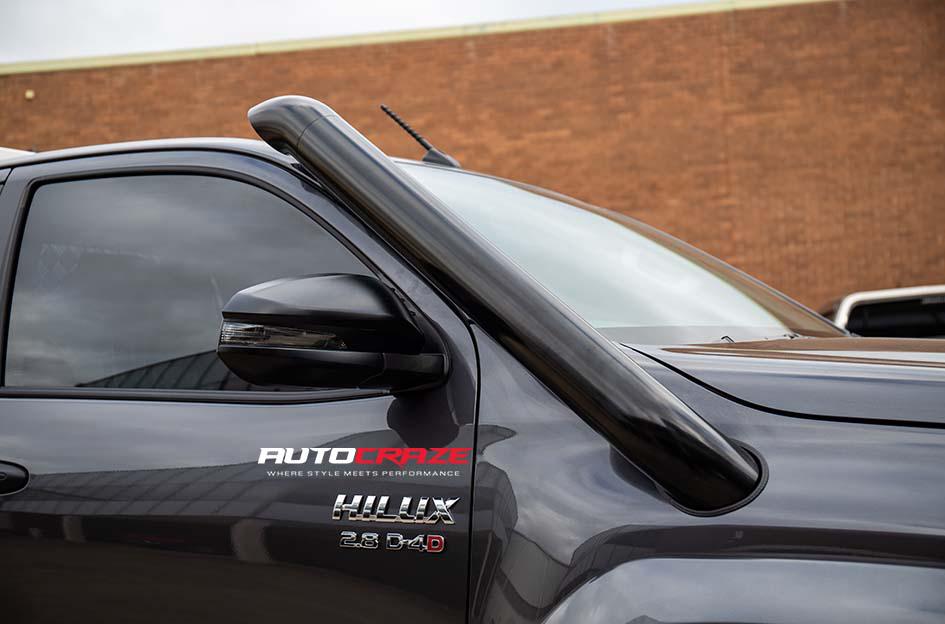 TOYOTA HILUX N80 4WD AVALANCHE MACHINED FACE MATTE BLACK DARK TINT