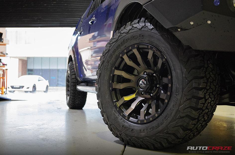 ISUZU DMAX BLITZ MATTE BLACK MACHINED DDT
