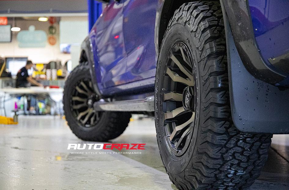 ISUZU DMAX BLITZ MATTE BLACK MACHINED DDT