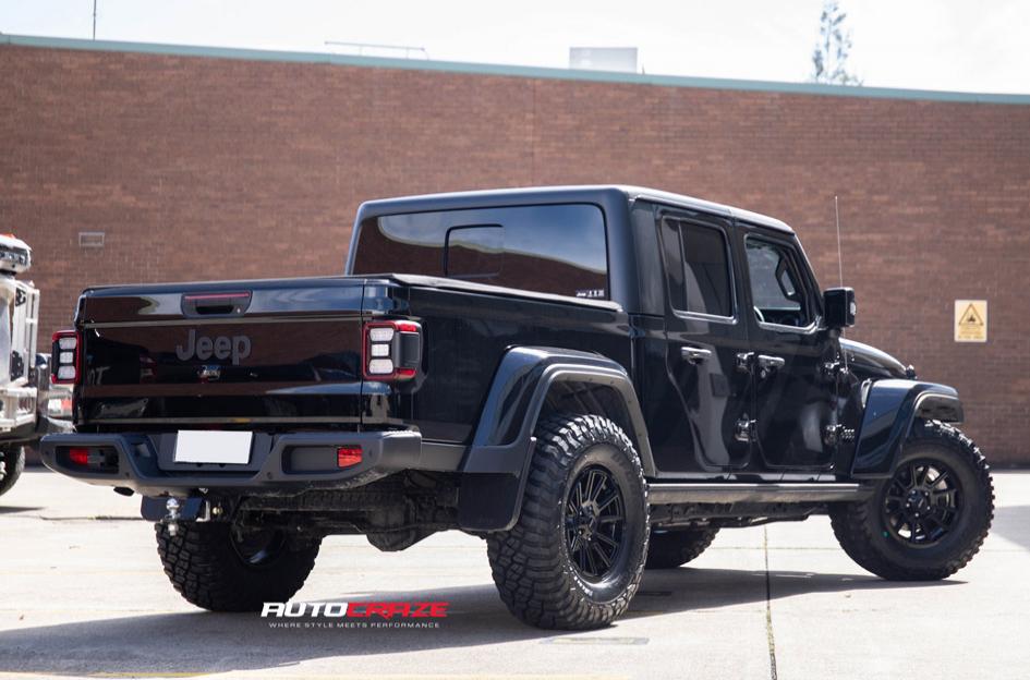 JEEP GLADIATOR AR933 INTAKE GLOSS BLACK