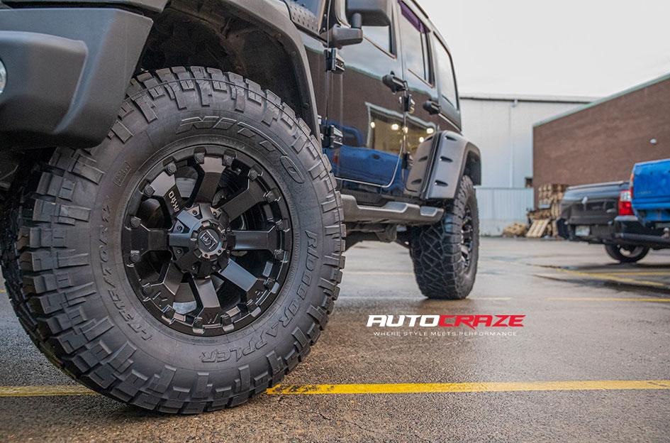 JEEP WRANGLER AMBUSH MATTE BLACK