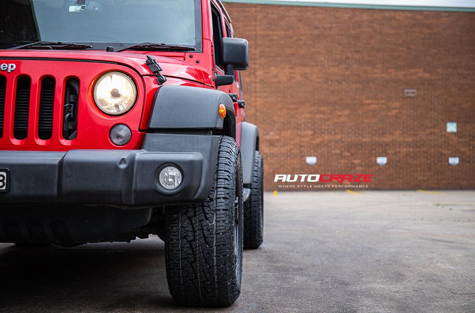 JEEP WRANGLER ROCKSTAR XD 2 MATTE BLACK