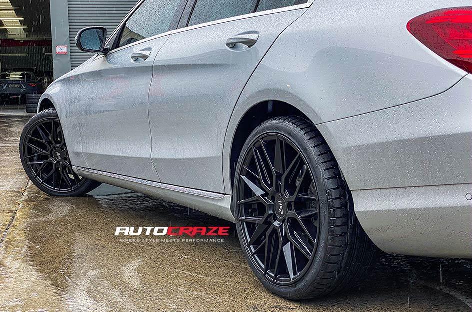 MERCEDES-C-CLASS-GAMMA-MATTE-BLACK