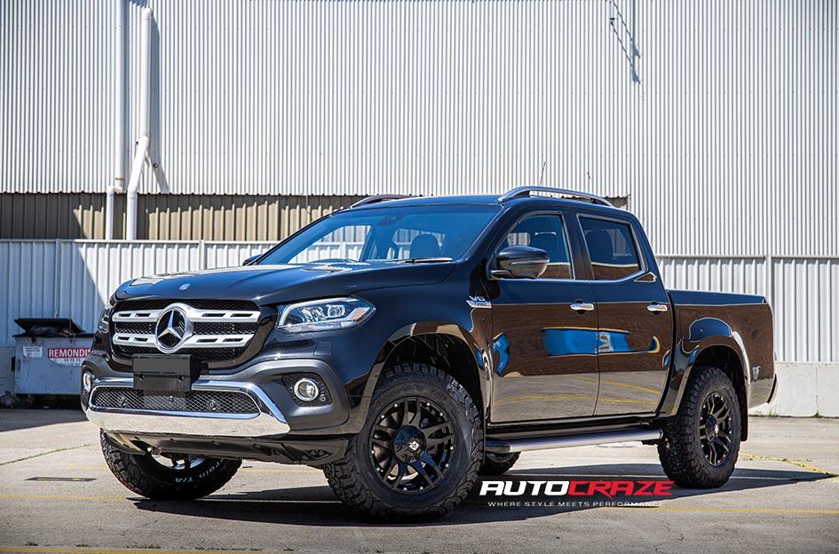 MERCEDES X CLASS CLIFF MATTE BLACK 
