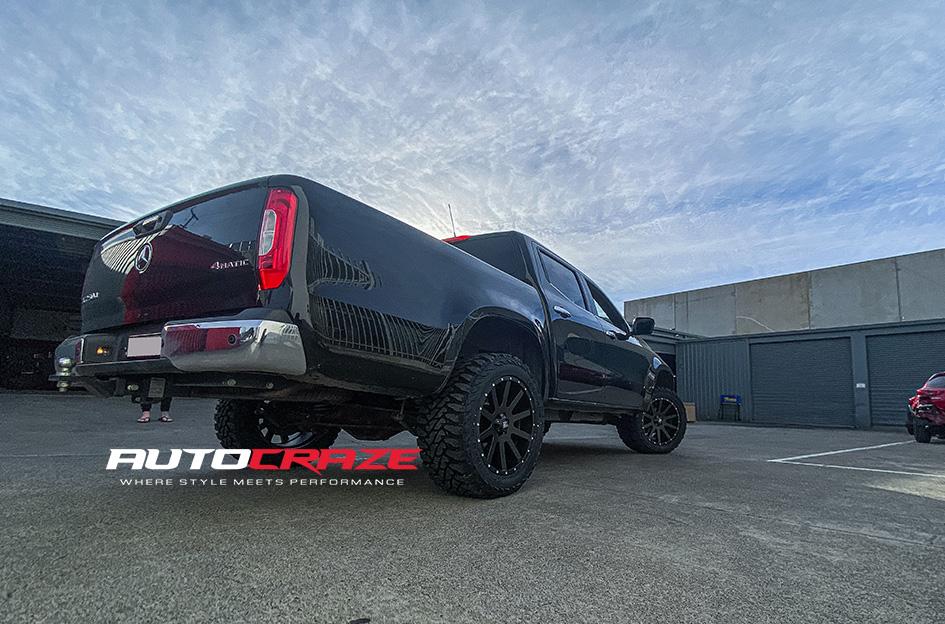 MERCEDES X CLASS HEIST SATIN BLACK