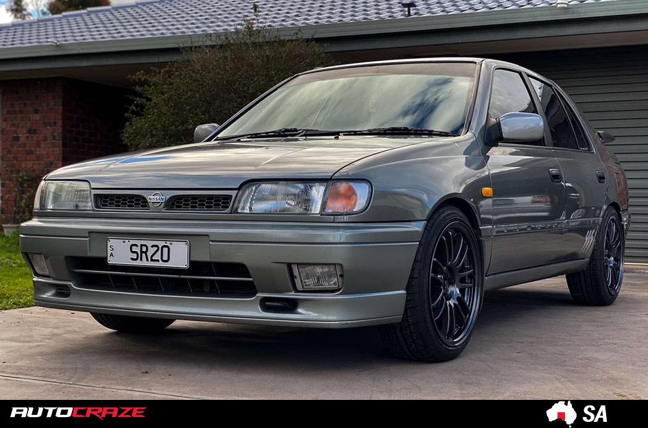 NISSAN PULSAR  5 STUD  SF02 GLOSS GUNMETAL