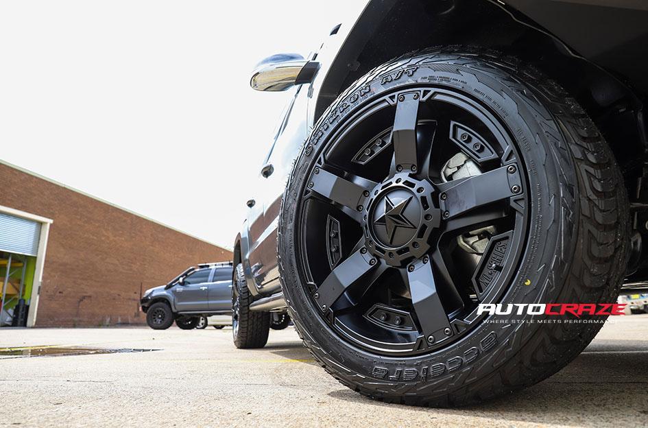VOLKSWAGEN AMAROK ROCKSTAR XD 2 MATTE BLACK