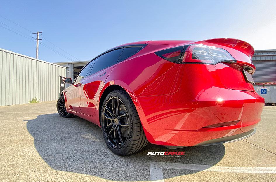 TESLA MODEL 3 SF11 SATIN BLACK