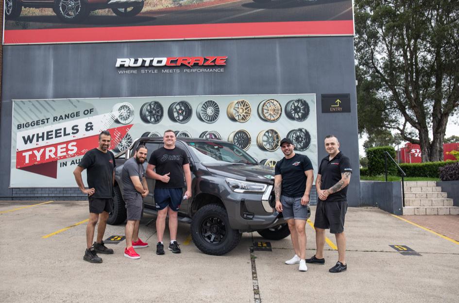 TOYOTA HILUX N80 4WD TRAIL SATIN BLACK