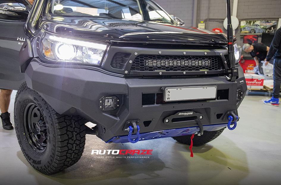 TOYOTA HILUX N80 4WD TERRA SATIN BLACK