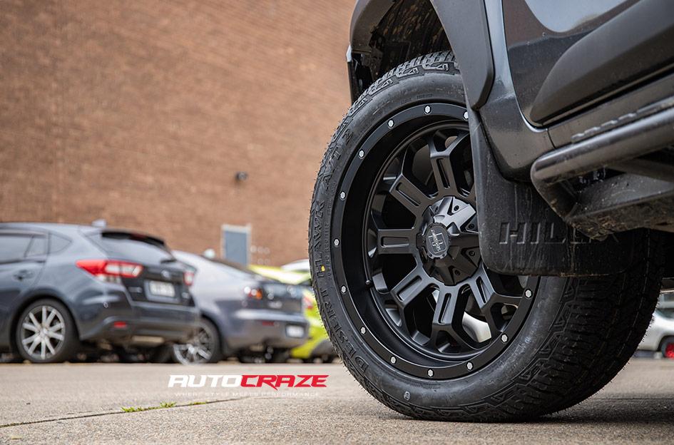 TOYOTA HILUX N80 RUGGED X HURRICANE MATTE BLACK
