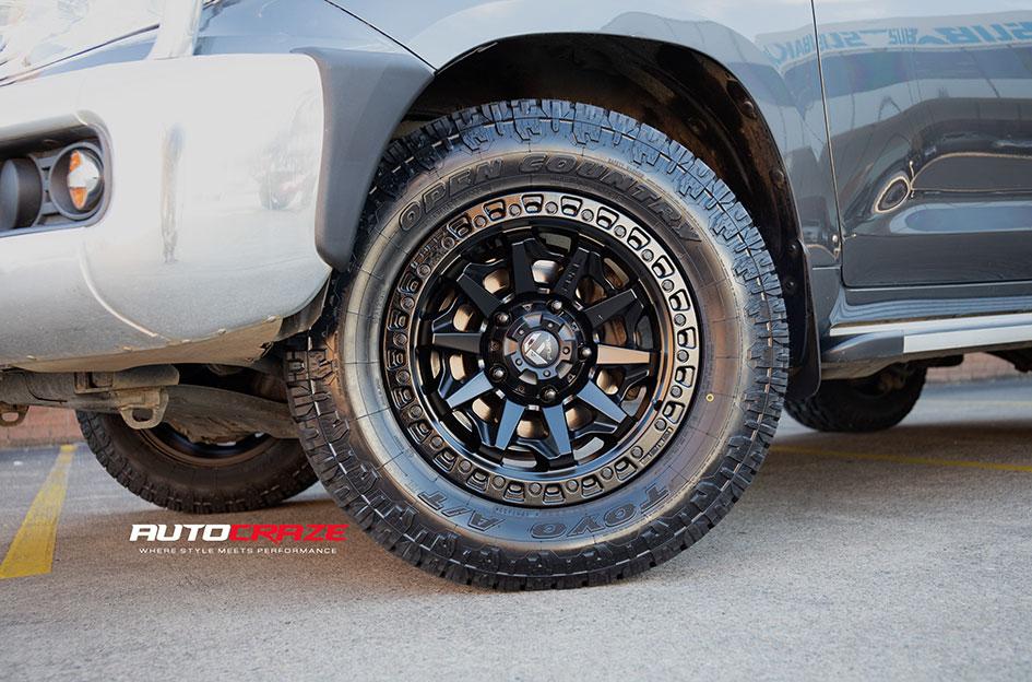 TOYOTA LANDCRUISER COVERT MATTE BLACK