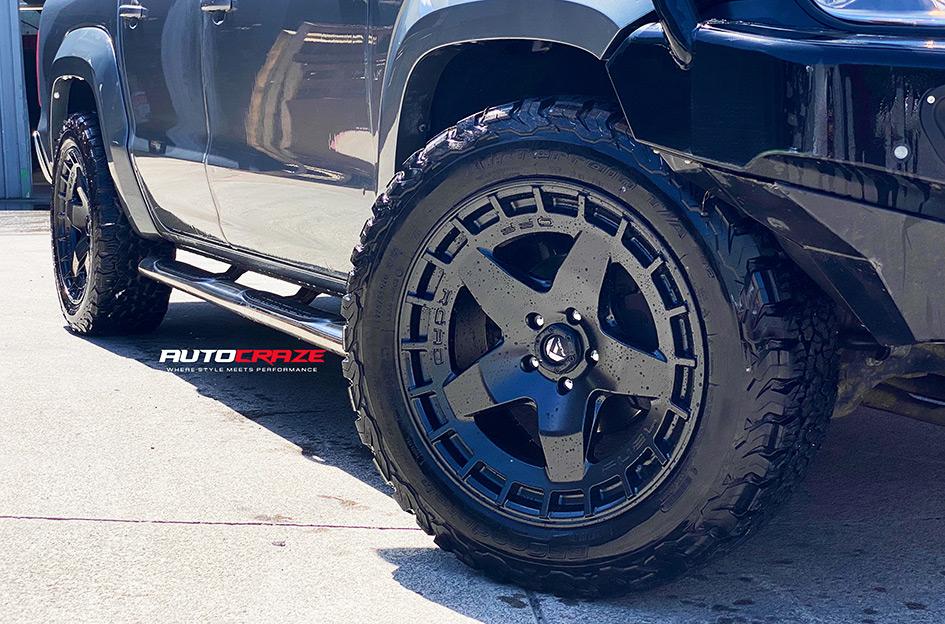 VOLKSWAGEN AMAROK BLOCK MATTE BLACK