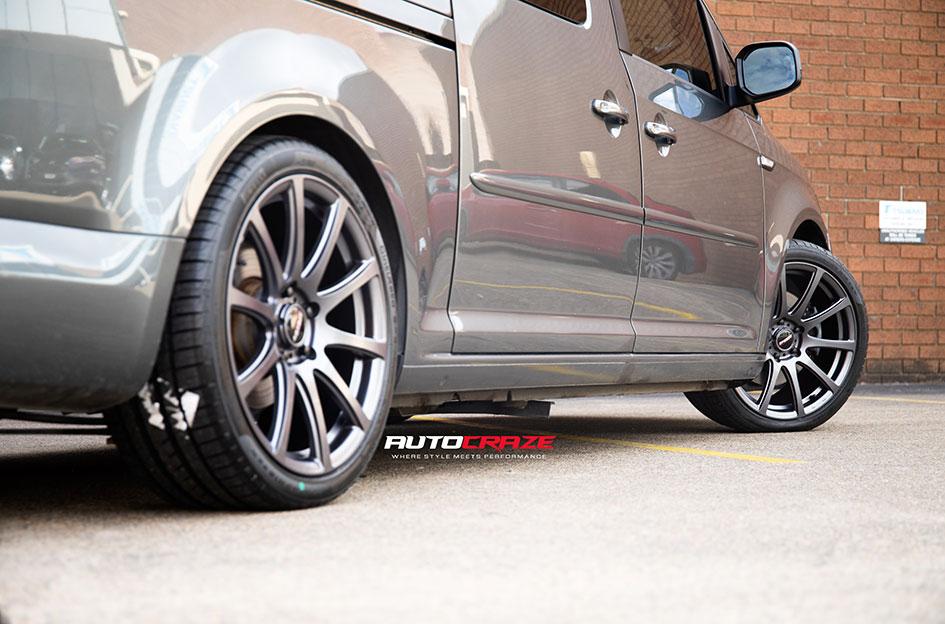 VOLKSWAGEN CADDY CARBINE SATIN GUN METAL