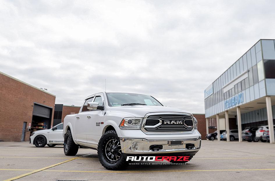 DODGE RAM CRUSH GLOSS BLACK DOUBLE DARK TINT