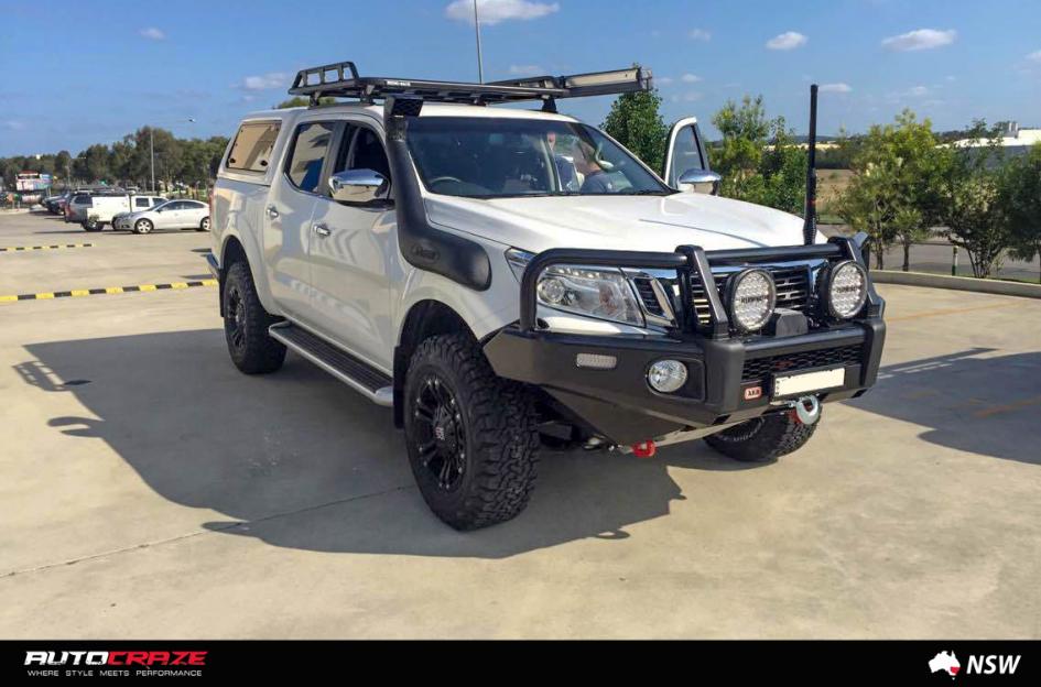 NISSAN NAVARA MONSTER XD 2 MATTE BLACK