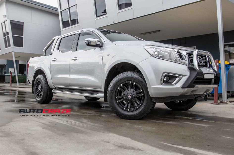 NISSAN NAVARA MONSTER XD 2 MATTE BLACK