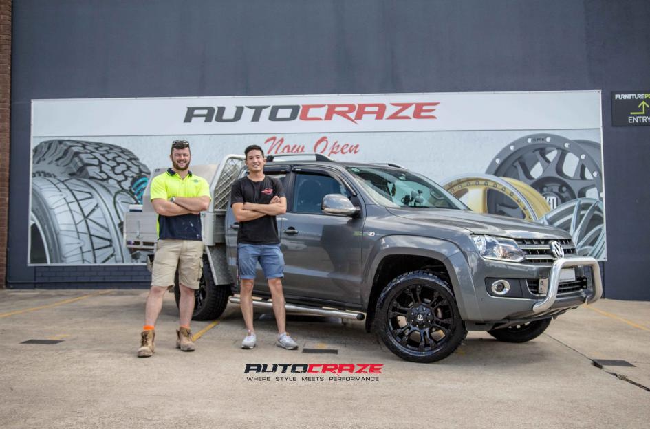 VOLKSWAGEN AMAROK VAPOR MATTE BLACK