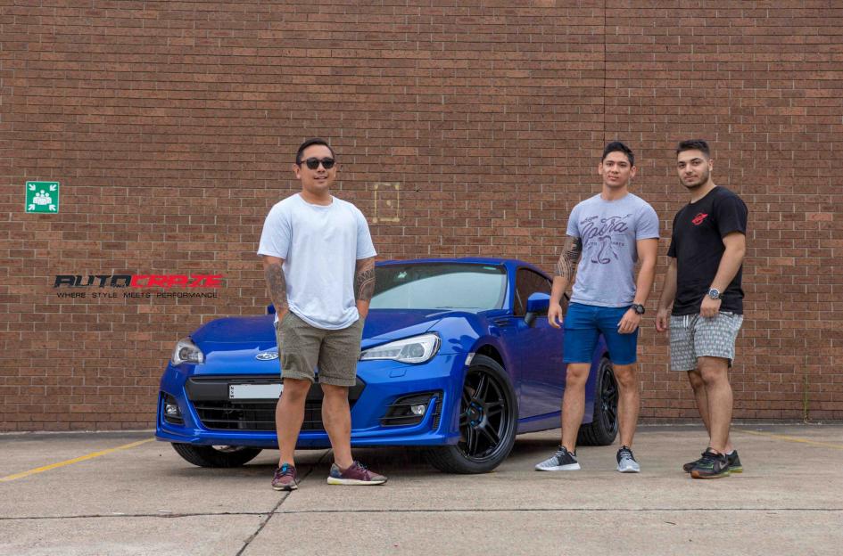 SUBARU BRZ SF01 SATIN BLACK