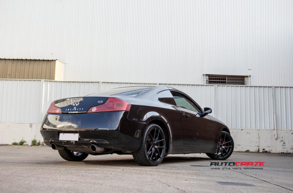 INFINITI-G35-TARGA-BLACK---MACHINED-WITH-DOUBLE-DARK-TINT