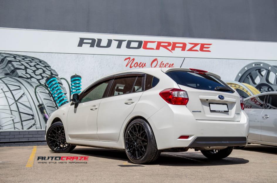 SUBARU IMPREZA BLQ MATTE BLACK