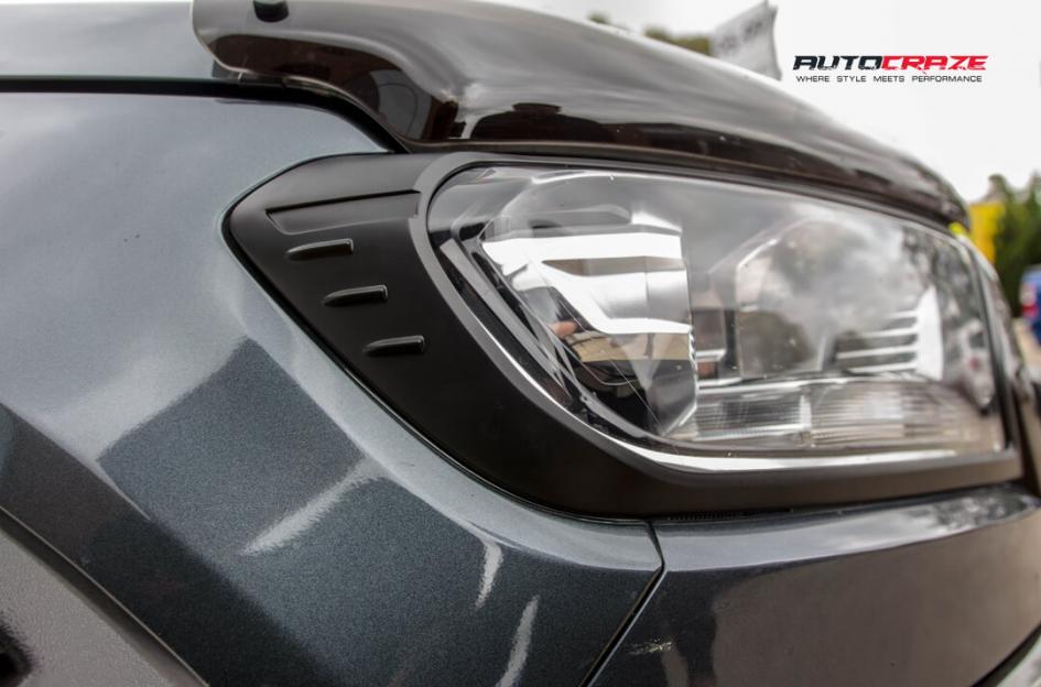 FORD RANGER MAVERICK GLOSS BLACK MILLED ACCENTS
