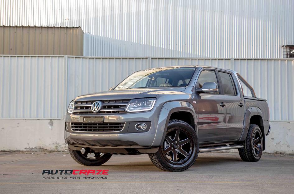 VOLKSWAGEN AMAROK RIPPER GLOSS BLACK MILLED ACCENTS