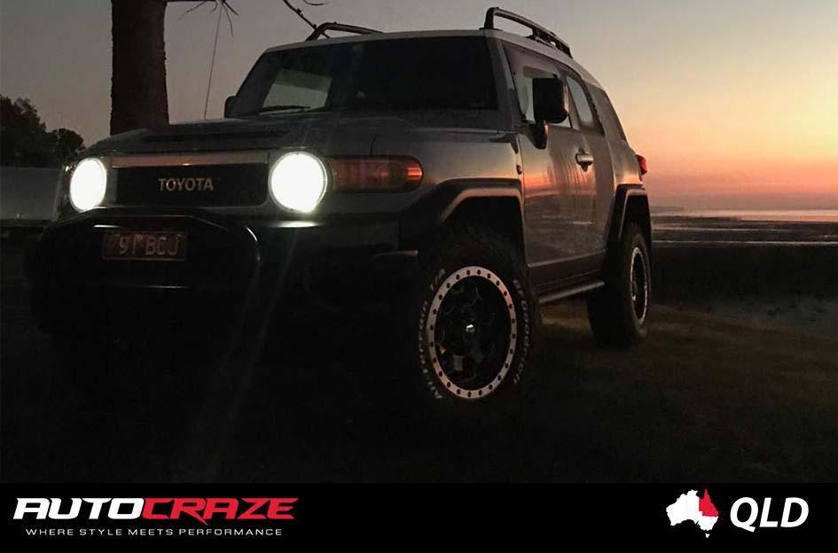 TOYOTA FJ CRUISER SAVAGE GLOSS BLACK MILLED ACCENTS