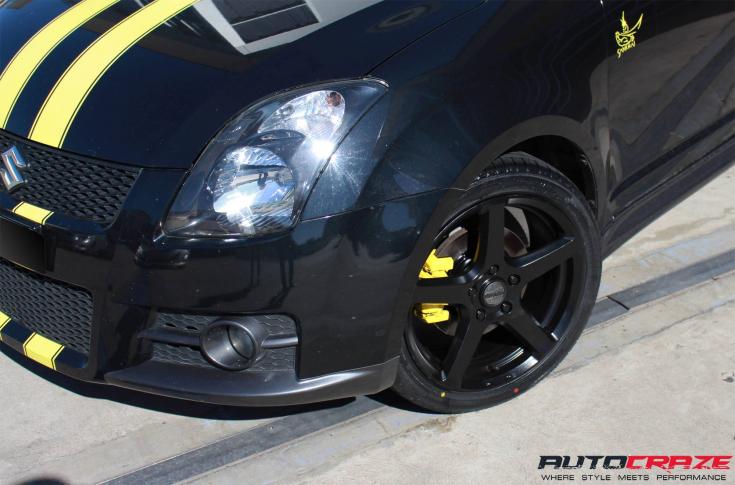 SUZUKI SWIFT C SPEC FLAT BLACK