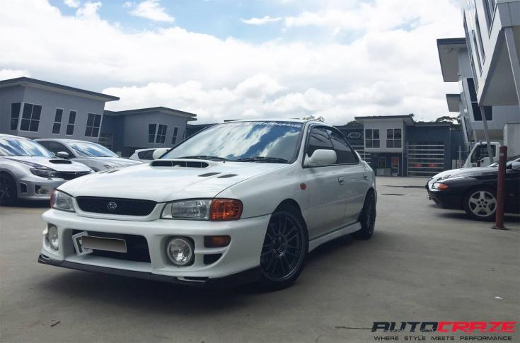 SUBARU WRX SF02 GLOSS GUNMETAL