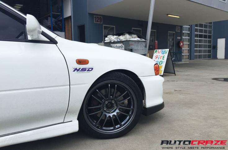 SUBARU WRX SF02 GLOSS GUNMETAL