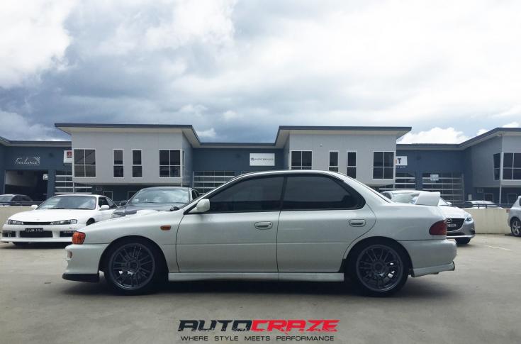 SUBARU WRX SF02 GLOSS GUNMETAL
